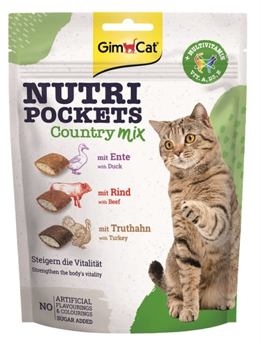 Gimcat Nutri Pockets Country Mix 150 GR - 0031 Shop