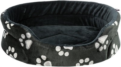 Trixie Hondenmand Jimmy Ovaal Zwart Met Pootprint - 0031 Shop
