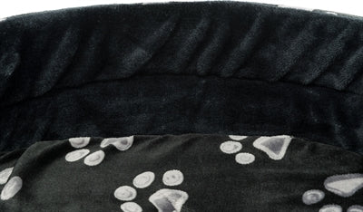 Trixie Hondenmand Jimmy Ovaal Zwart Met Pootprint - 0031 Shop