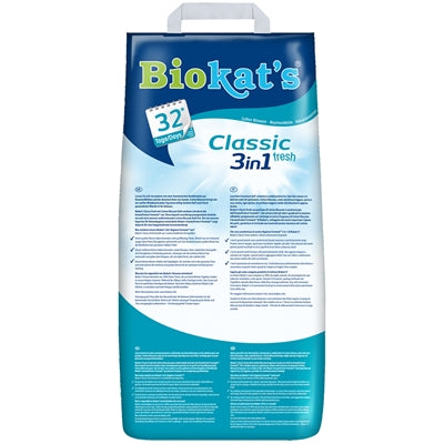 Biokat's Classic Fresh 3In1 Cotton Blossom 10 LTR - 0031 Shop