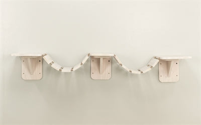 Trixie Klim / Klauterladder Wand Wit 150X30 CM - 0031 Shop