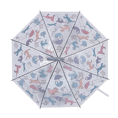 Merkloos Paraplu Cats And Dogs Transparant 83X83X81,5 CM - 0031 Shop