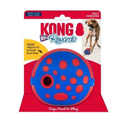 Kong Rewards Wally Blauw / Rood 12,5X12,5X12,5 CM - 0031 Shop