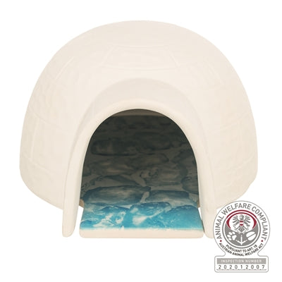 Trixie Hamster Iglo Met Koelplaat Keramiek Wit 15X13X9 CM - 0031 Shop