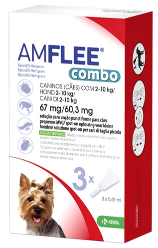 Krka Amflee Combo Spot On Hond - 0031 Shop