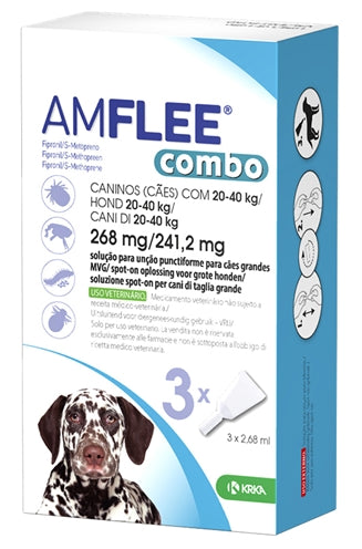 Krka Amflee Combo Spot On Hond - 0031 Shop