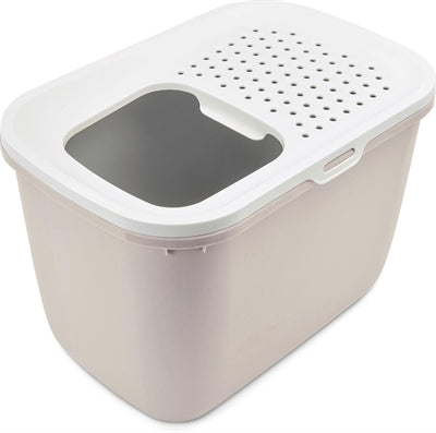 Savic Kattenbak Hop In Mocca / Wit 58,5X39X39,5 CM - 0031 Shop