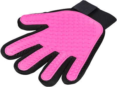 Trixie Vachtverzorgingshandschoen Mesh-Materiaal / Tpr Roze / Zwart 16X24 CM - 0031 Shop