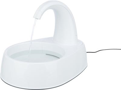 Trixie Drinkfontein Curved Stream Kunststof Wit 25X35X24,5 CM 2,6 LTR - 0031 Shop