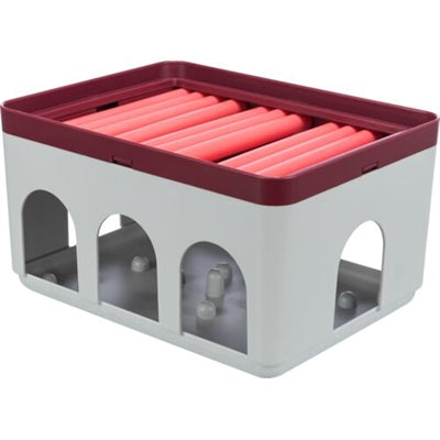 Trixie Cat Activity Rod Box Wit / Bordeaux 20X16X12 CM - 0031 Shop