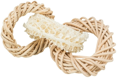 Trixie Luffaring Met Rotan-En Maïsblad Ring Naturel 13X13 CM - 0031 Shop