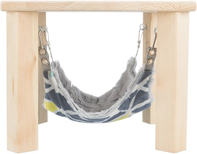 Trixie Schuilplaats Met Hangmat Sunny Assorti / Grijs - 0031 Shop