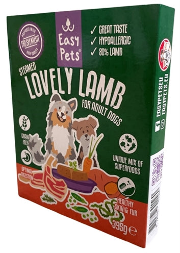Easypets Freshly Steamed Lovely Lamb For Adults 395 GR - 0031 Shop