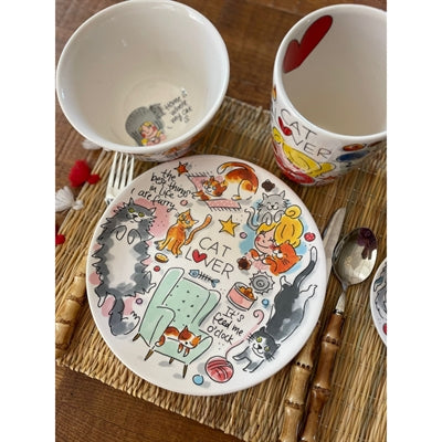 Blond Amsterdam Bord Cat Lover 22 CM - 0031 Shop