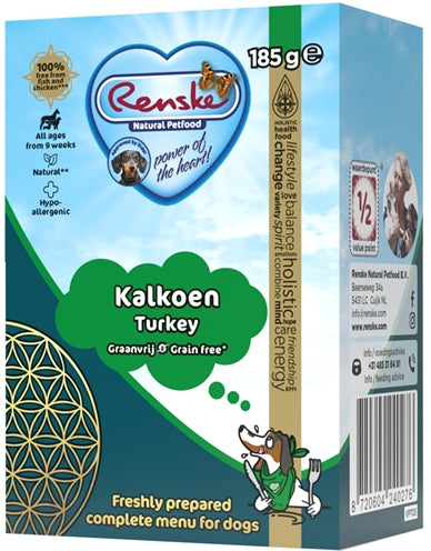 Renske Vers Bereide Maaltijd Kalkoen  Graanvrij 24X185 GR - 0031 Shop