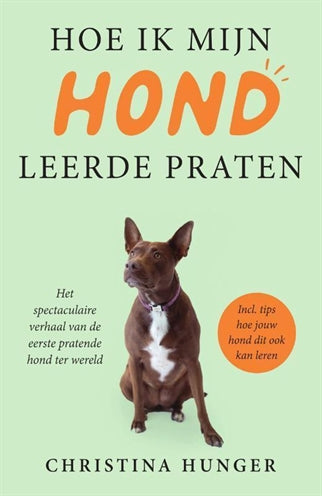 Merkloos Boek Hoe Ik Mijn Hond Leerde Praten 21,5X14X2,5 CM - 0031 Shop