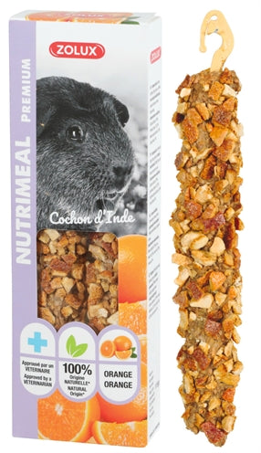 Zolux Nutrimeal Stick Cavia Sinaasappel 115 GR 3 ST - 0031 Shop