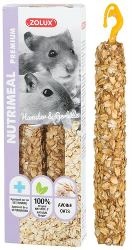 Zolux Nutrimeal Stick Hamster Haver 110 GR 3 ST - 0031 Shop