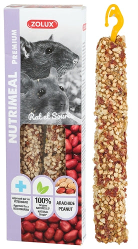 Zolux Nutrimeal Stick Rat / Muis Pinda 125 GR 3 ST - 0031 Shop