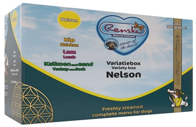 Renske Vers Vlees Variatiebox Nelson Kip / Lam / Kalkoen En Eend 24X395 GR - 0031 Shop