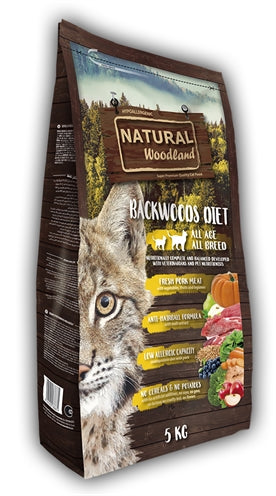 Natural Greatness Natural Woodland Cat / Kitten Backwoods Diet 5 KG - 0031 Shop