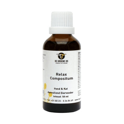 De Groene Os Relax Compositum Hond / Kat 50 ML