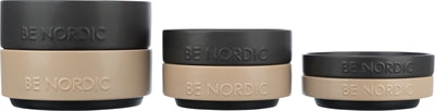Trixie Be Nordic Voerbak Hond Keramiek / Rubber Taupe 16 CM