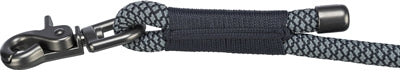 Trixie Soft Rope Hondenriem Verstelbaar Zwart / Grijs 200X1 CM