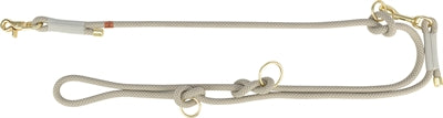 Trixie Soft Rope Hondenriem Verstelbaar Grijs / Lichtgrijs 200X1 CM