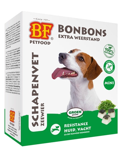 Biofood Schapenvet Mini Bonbons Zeewier 80 ST - 0031 Shop