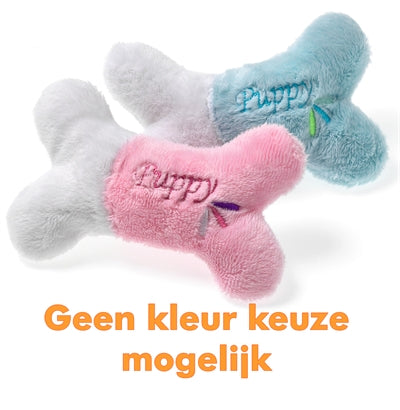 Flamingo Puppy Botje Roze Of Lichtblauw 13 CM - 0031 Shop