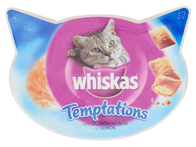 Whiskas Snack Temptations Zalm 60 GR (8 stuks) - 0031 Shop