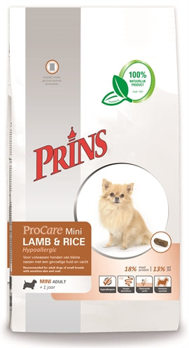 Prins Procare Mini Lam/Rijst 3 KG - 0031 Shop