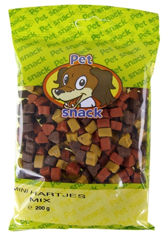 Petsnack Mini Hartjes Mix 200 GR (14 stuks) - 0031 Shop