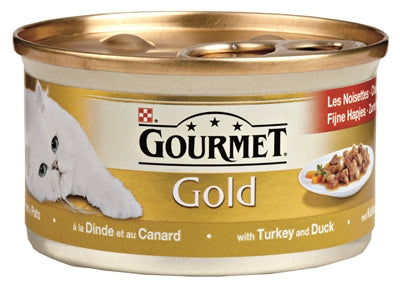 Gourmet Gold Fijne Hapjes Kalkoen / Eend 85 GR (24 stuks) - 0031 Shop