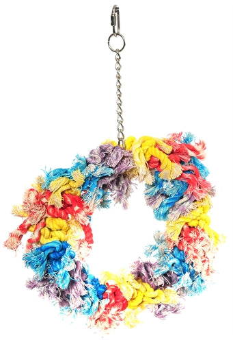 Happy Pet Papegaai Flossin Ring 28X23X8 CM - 0031 Shop