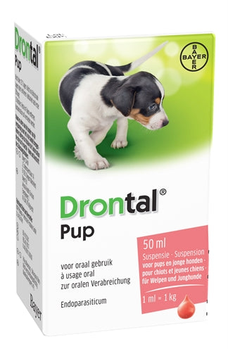 Bayer Drontal Ontworming Pup 50 ML - 0031 Shop