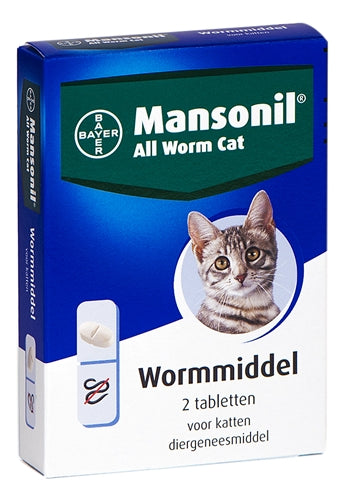 Mansonil Kat All Worm Tabletten - 0031 Shop
