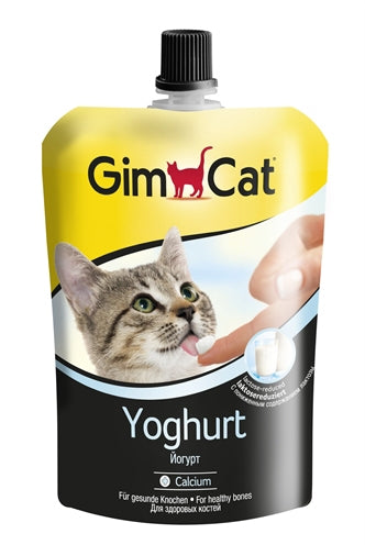Gimcat Yoghurt Pouch Voor Katten 150 GR - 0031 Shop
