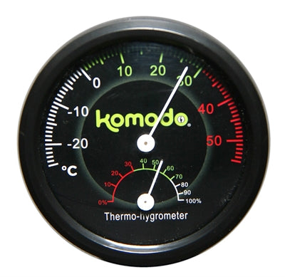 Komodo Thermometer/Hygrometer Analoog 8 CM - 0031 Shop